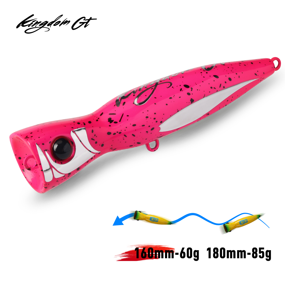 Fishing Lure Buzzbait - Kingdom GT Topwater Popper Esca da