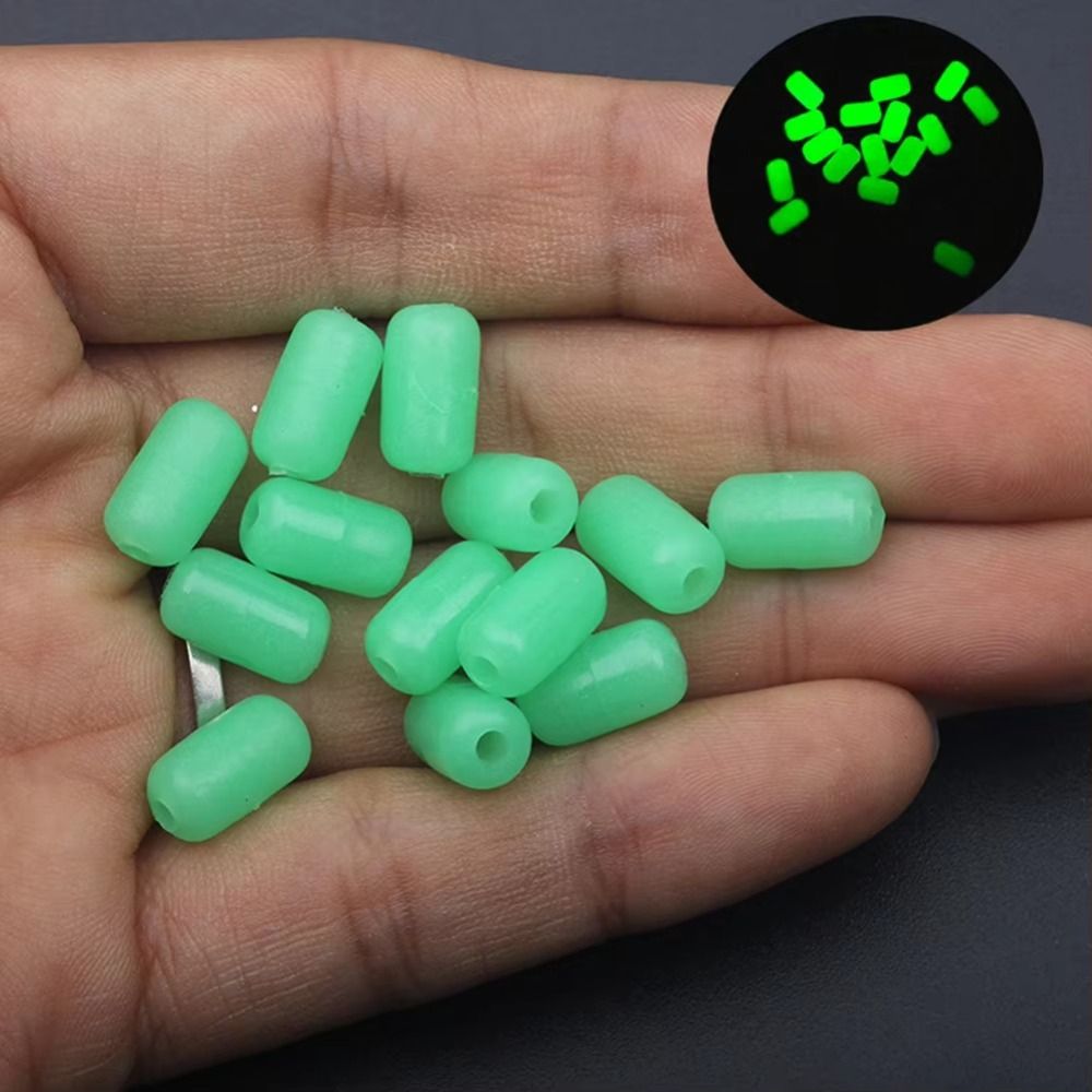 Fishing Lure Soft Plastic - 100 Pz/borsa Luminoso Pesca Galleggianti Morbidi