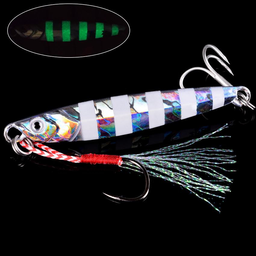 10 pz Metallo Jig 7g 10g 14g 1 - Fishing Lure Spoon recensione e prezzo