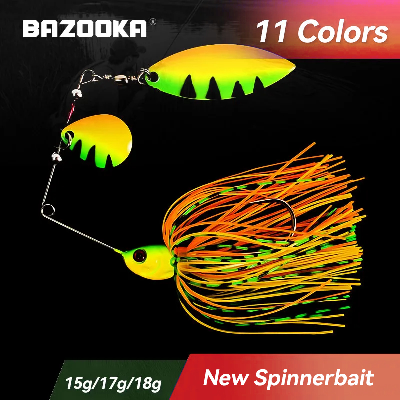 Bazooka 15g 18g Spinnerbait Ri - Fishing Lure Spoon recensione e prezzo