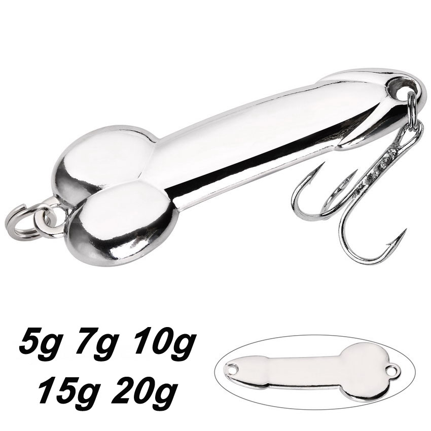 Cucchiaio di metallo a forma d - Fishing Lure Spoon recensione e prezzo