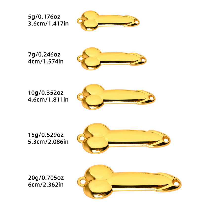 Cucchiaio di metallo a forma d - Fishing Lure Spoon recensione e prezzo