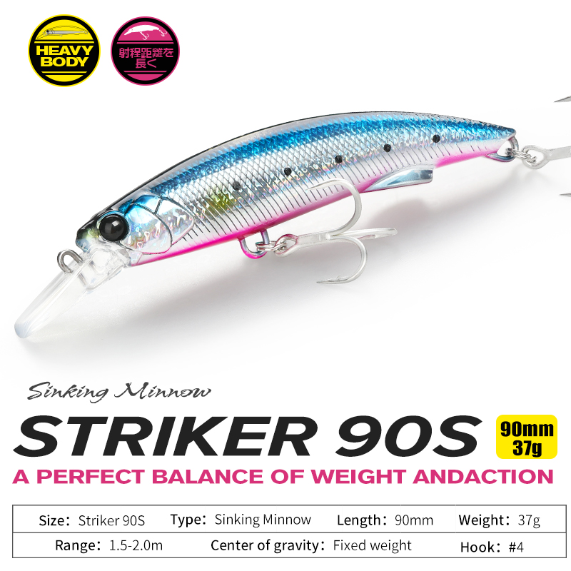 TSURINOYA 90S Pesante Minnow A - Fishing Lure Buzzbait recensione e prezzo